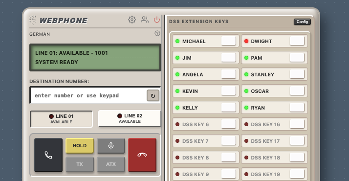 DSS Keys